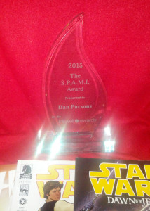 2015 Inkwell Award for Dan Parsons